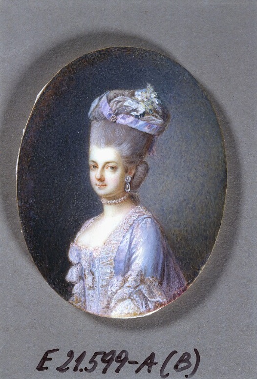 Portrait de Marie-Christine ou de Marie-Antoinette en deuil ? 10be4210