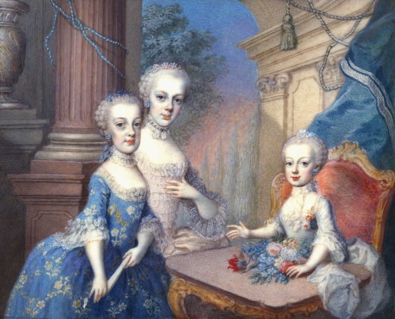 JOSEPHE - Portraits de Marie-Antoinette ou de sa soeur, Marie-Josèphe, par Antonio Pencini ou Bencini ?  12_nzb10