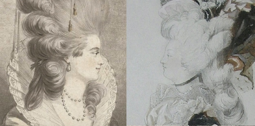 Un dessin inédit de Marie-Antoinette en costume de théâtre ou de bal masqué ? Captu710
