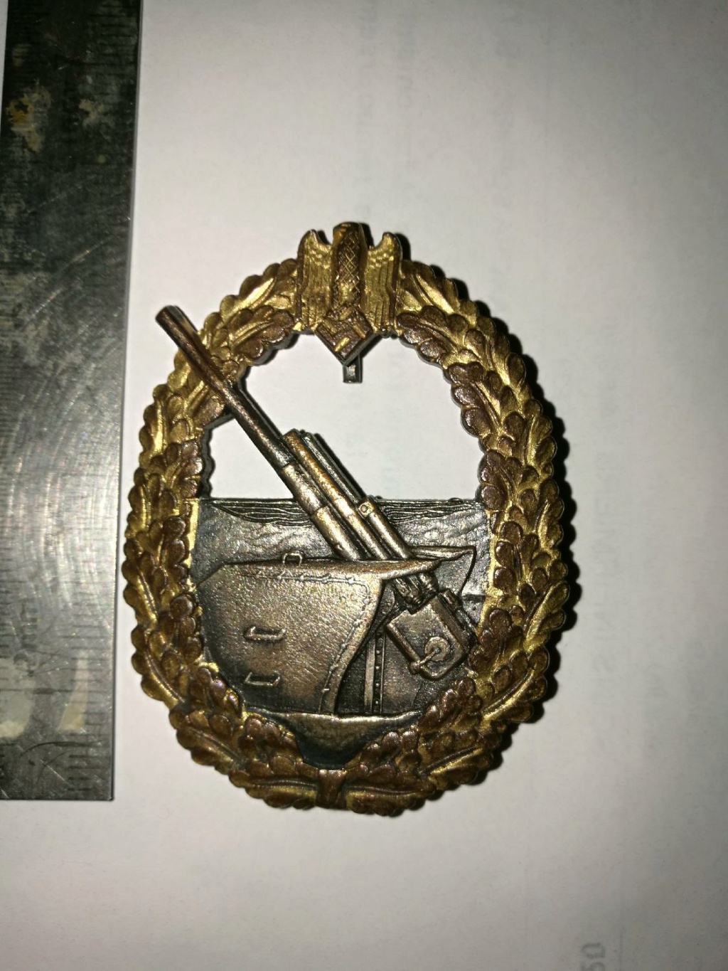 Badge artillerie côtière Bacqueville or not Bacqueville....? Bacq210