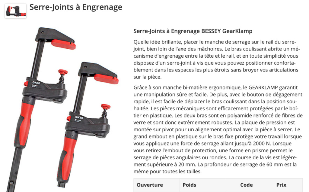 Serre-joint Bessey - Page 3 Captur25