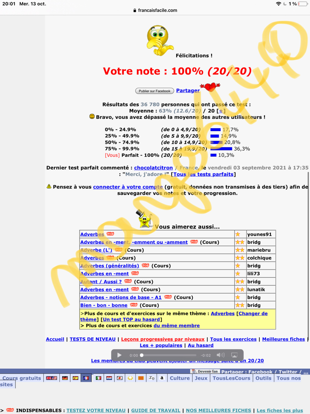 Les adverbes de manière en (- ment /- emment / - amment) ? - Page 5 9d47e510