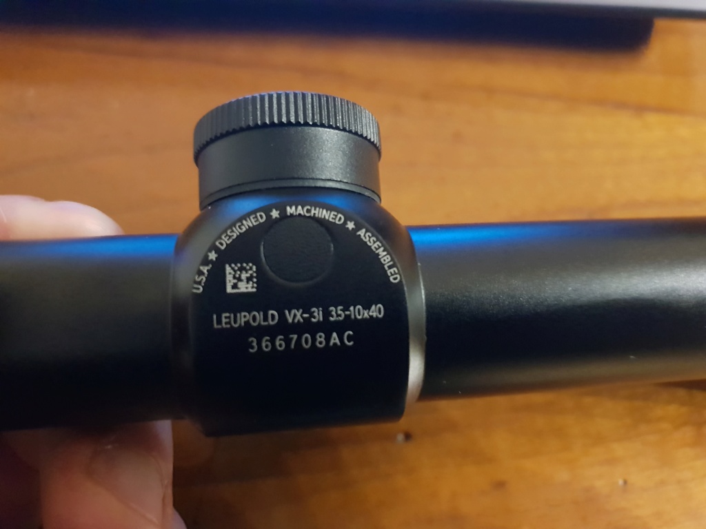 Lunette leupold vx3i 3.5 10x40 vrai ou contre facon  20190210