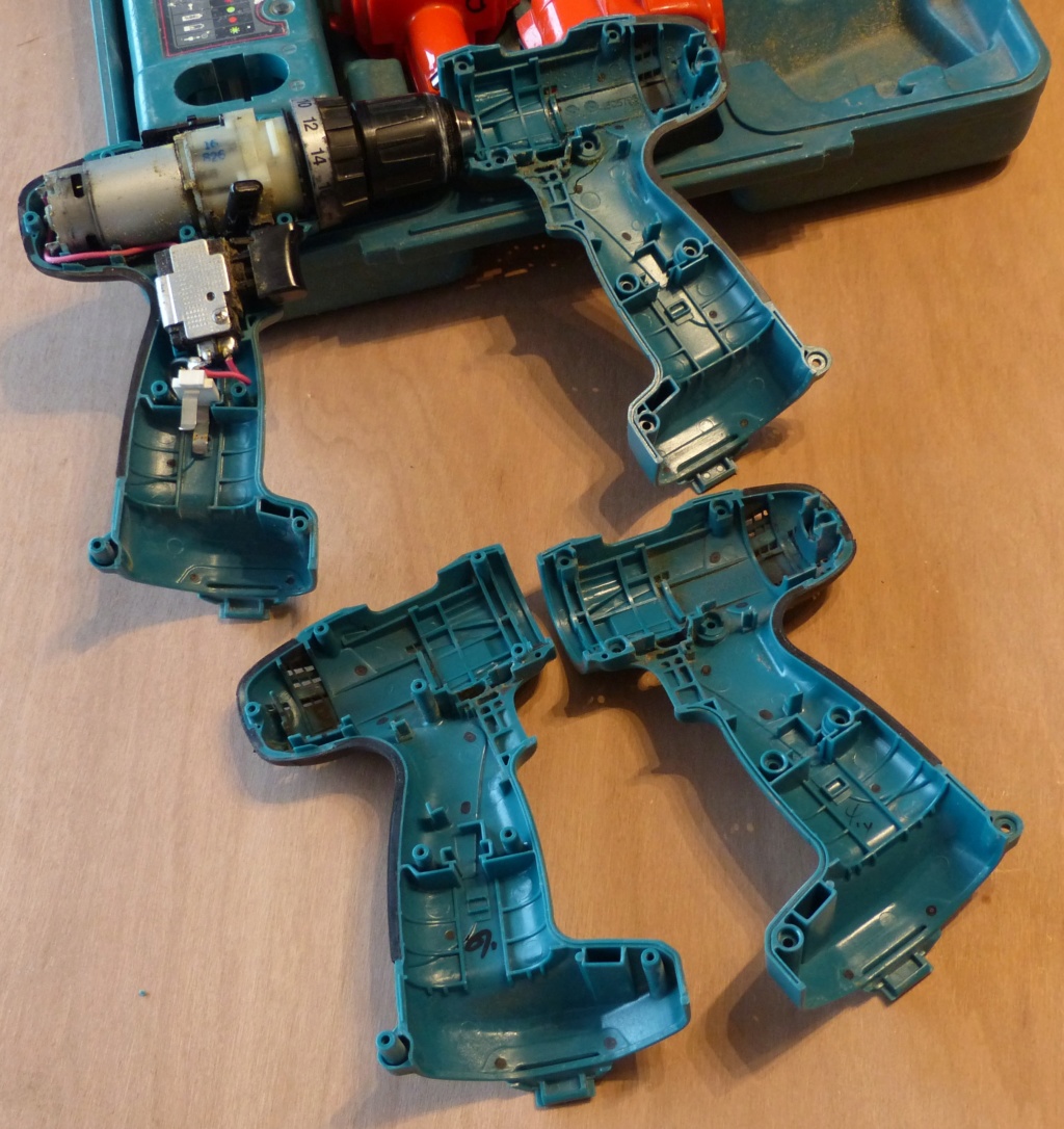 RESOLU ... recherche carcasse de visseuse MAKITA 0215