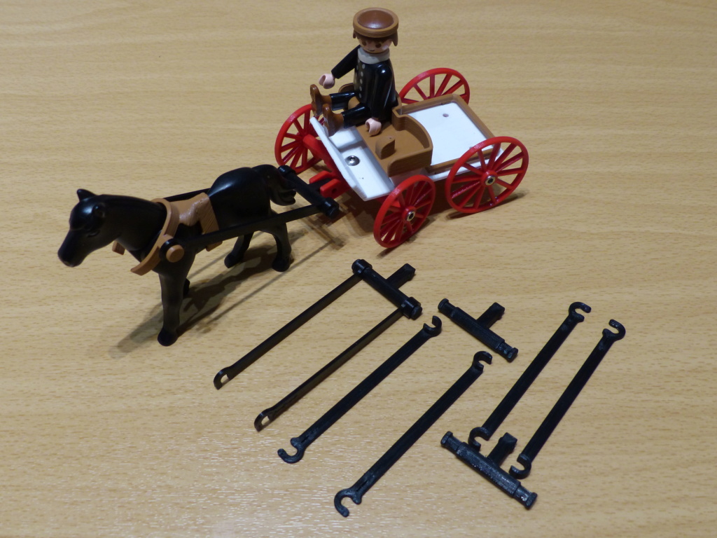 Thème Cowboys-Indiens-Western 3D pour Playmobil Attela11