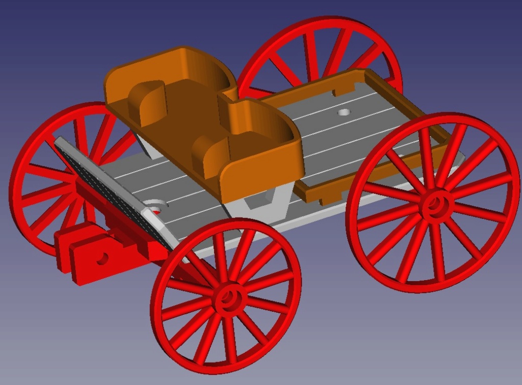 Thème Cowboys-Indiens-Western 3D pour Playmobil Buggy_10