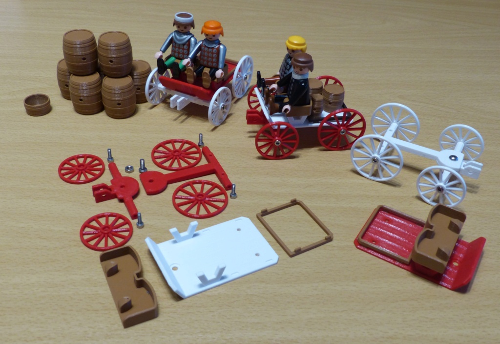 Thème Cowboys-Indiens-Western 3D pour Playmobil  Buggy_14