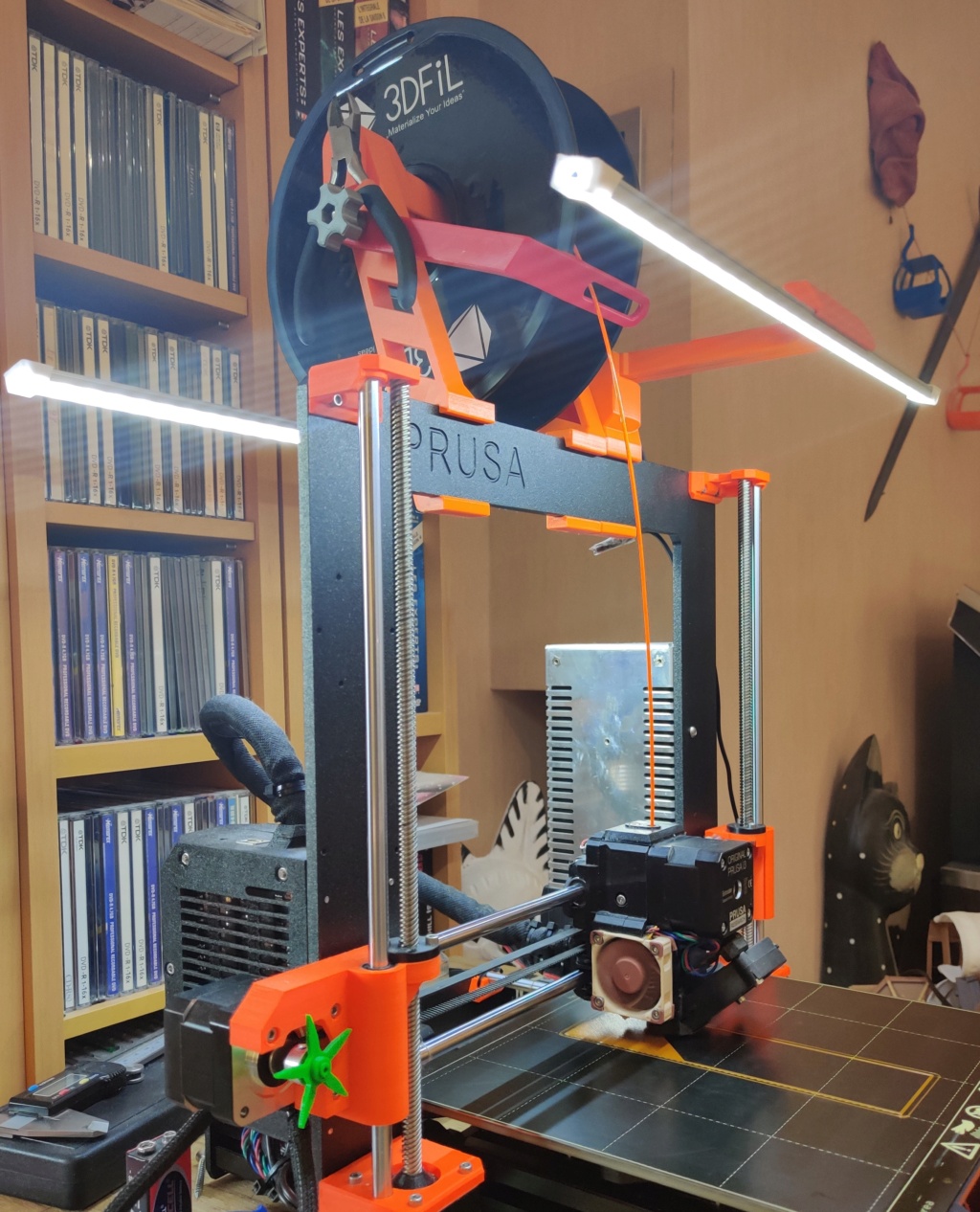 Eclairage pour Prusa MK3S E00110