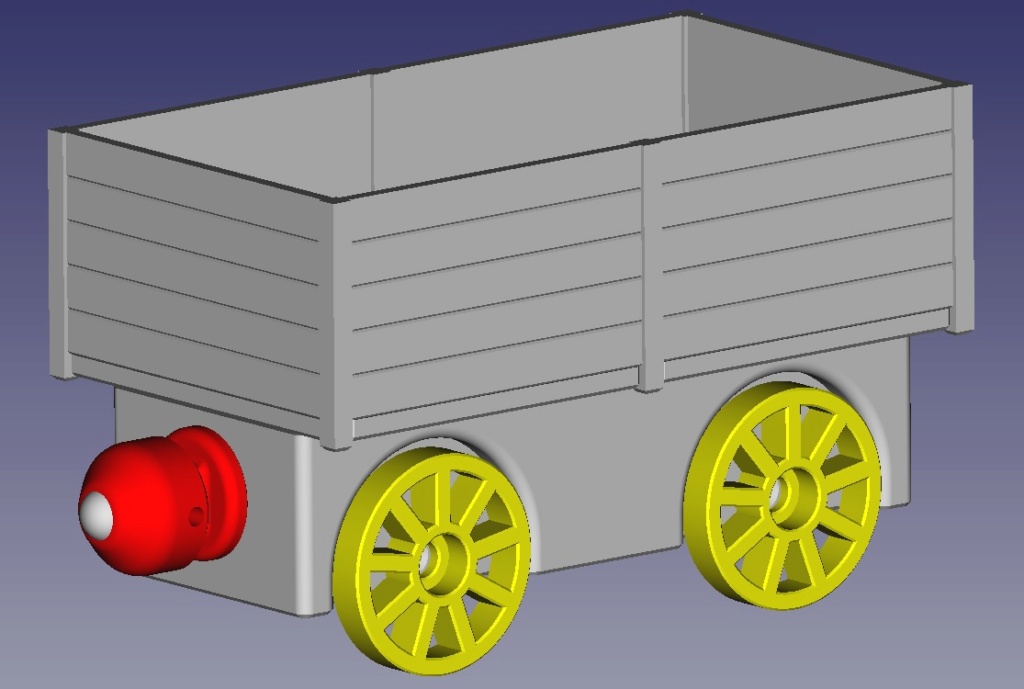 Loco « électrique » en 3D pour le train en bois BRIO - Page 6 Wagon_11