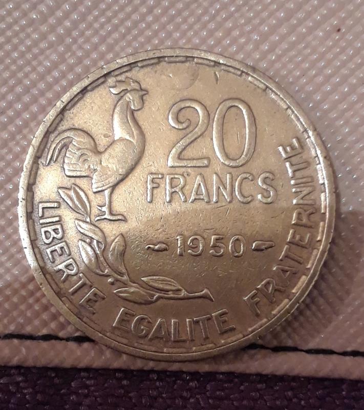 50 francos franceses 1958   20190213