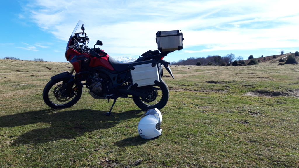 Première sortie tout chemin avec mon ATCRF1000 20210210