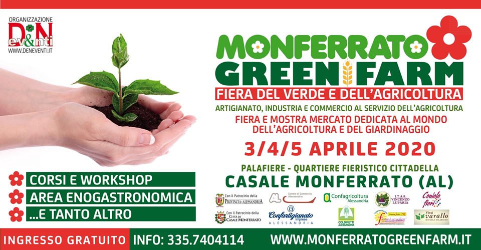 Fiera Monferrato Green Farm - Casale Monferrato 3/4/5 aprile 2020 Monfer10