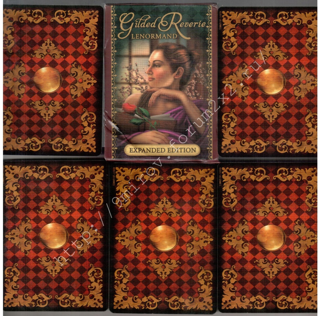 Золотые мечты Ленорман (Расширенное издание) | Gilded Reverie Lenormand. Галерея.  Waterm93