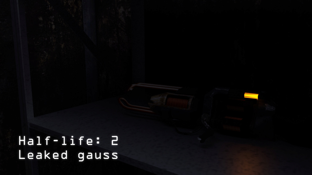 Half-life 2 leaked gauss model 5a34d910