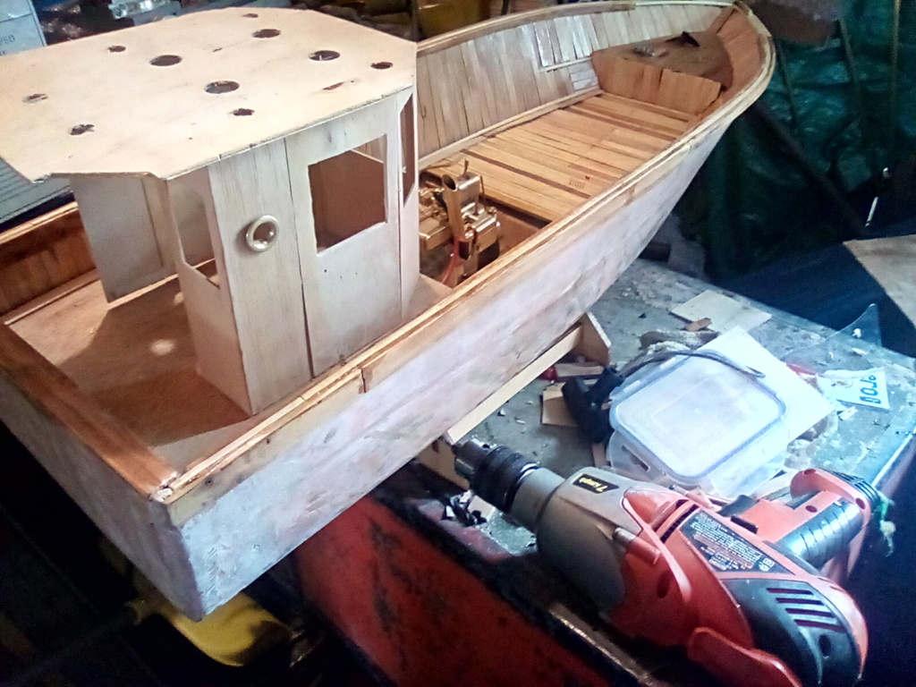Building a gas powered windmill and now a boat Img_2365