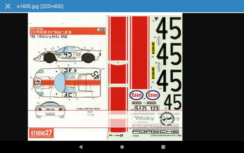  1972 jerobee  cox .049 1968  Porsche 910 Le Mans restoration Scree103