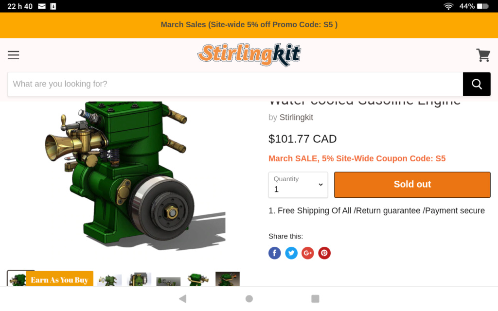 Hit and Miss Engine Model Scree142