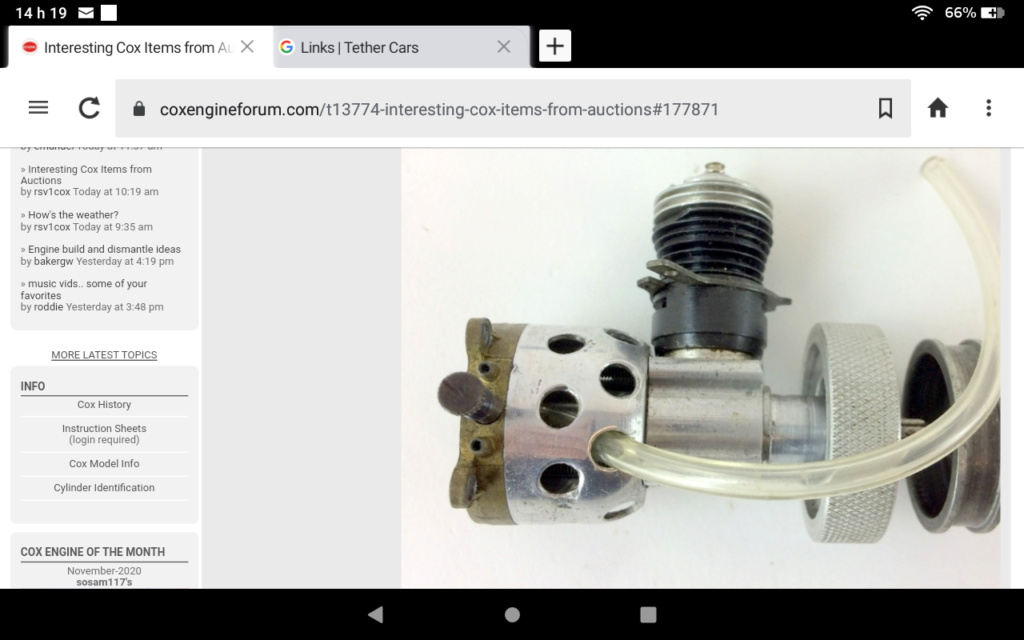 Interesting Cox Items from Auctions Screen49
