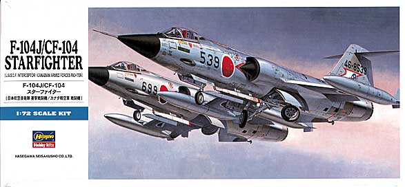 [Hasegawa] F-104J/CF-104 Starfighter Hasega10