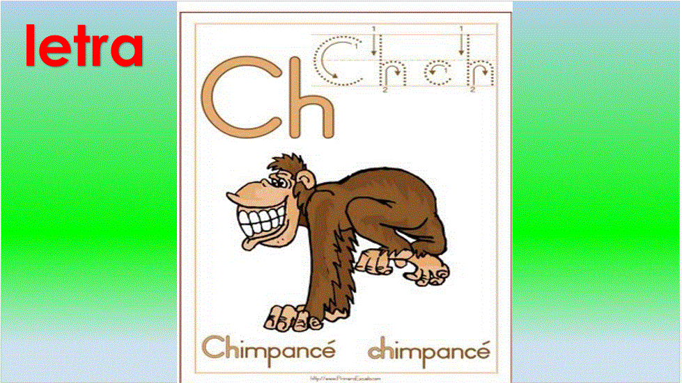 LETRA CH-ch   Chimpa10