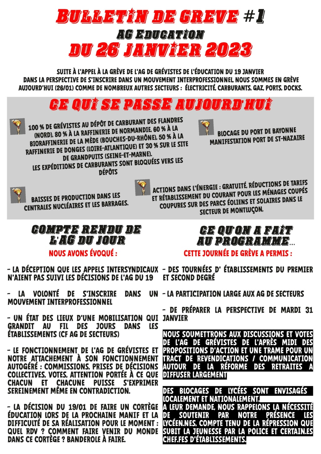 Grève du mardi 31 janvier 2023 : vous en êtes ? - Page 2 Bullet10