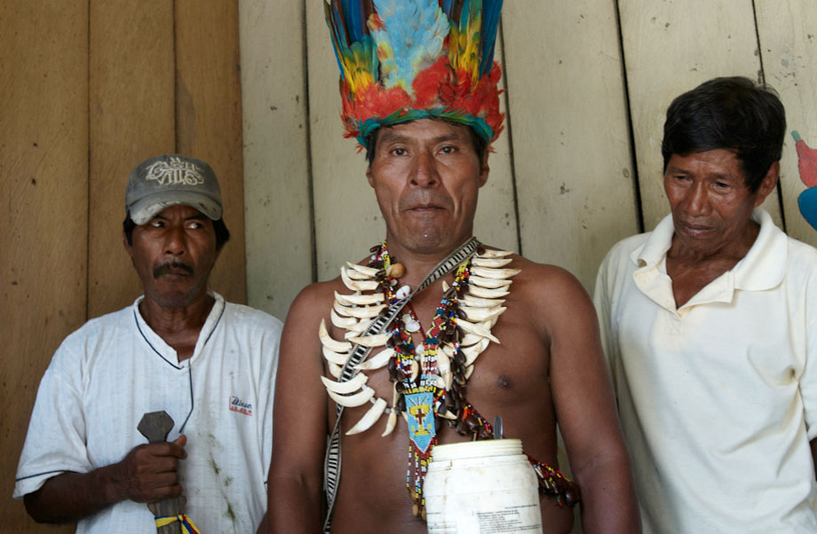 Pipas ceremoniales de los indígenas SIONA en Colombia Siona_10