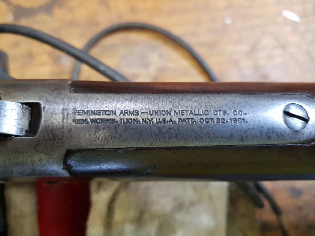 Présentation d'un fusil Remington Block 1901/15 EN 8mm Lebel 20210534