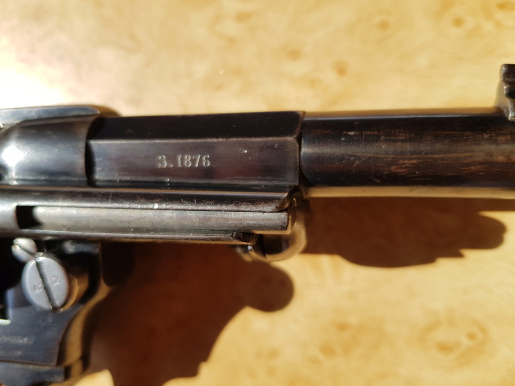 Présentation d'un revolver d'officier Mle 1874 20220563
