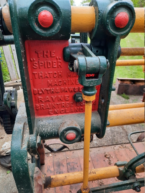 For Sale Banford Stationary Engine and Spider thatching machine  20210512