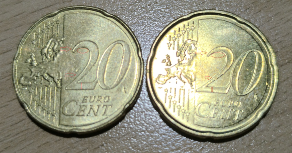 España -20 cent - 2023 - diferente 2 G10