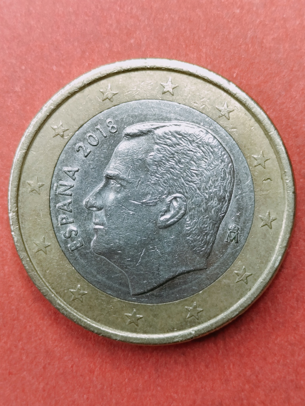 España 1 euro - 2018 - falta metal en anillo Img20100