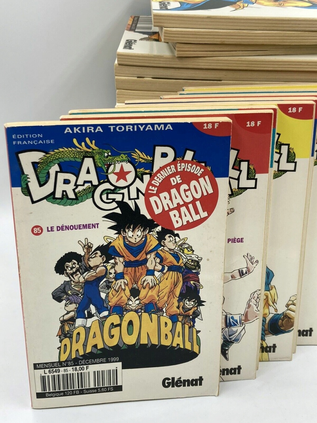 Manga Dragon Ball première édition vendu en kiosque 1224