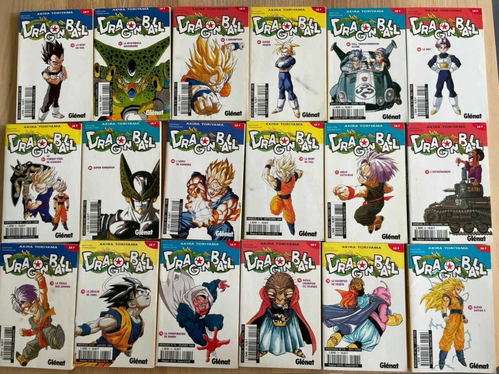 Manga Dragon Ball première édition vendu en kiosque 2203