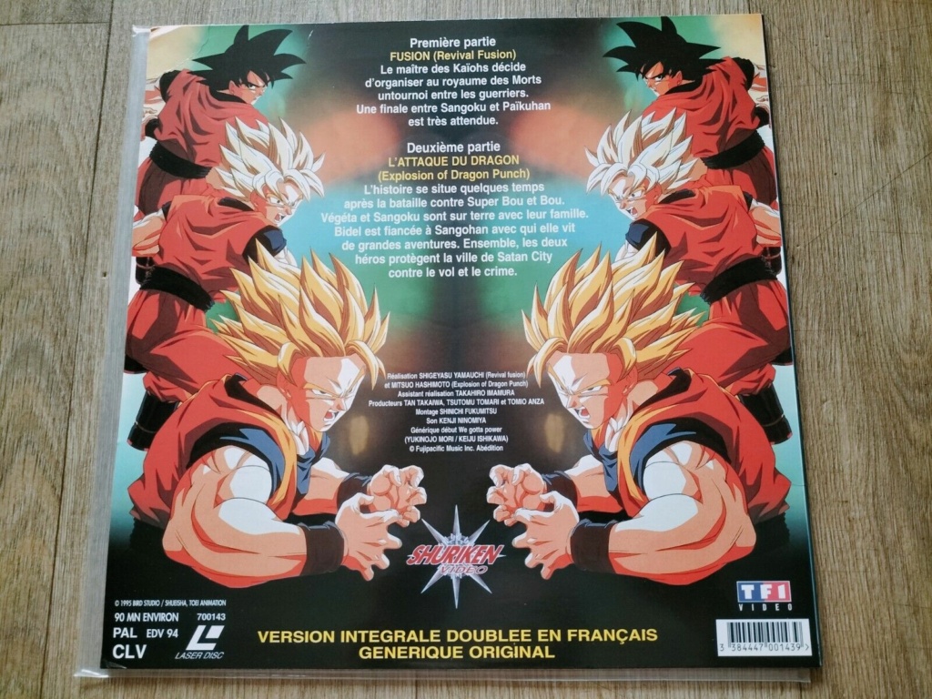 Laserdiscs Dragon Ball Z 2263