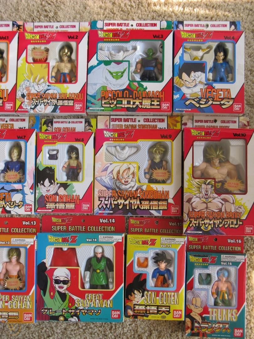 Figurines Super Battle Collection de Bandai 230