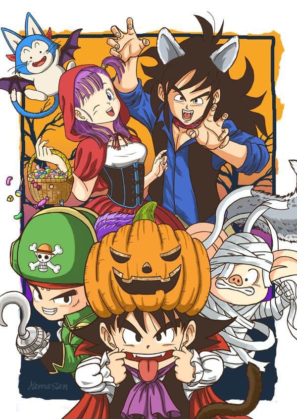 Dragon Ball spécial Halloween 6100