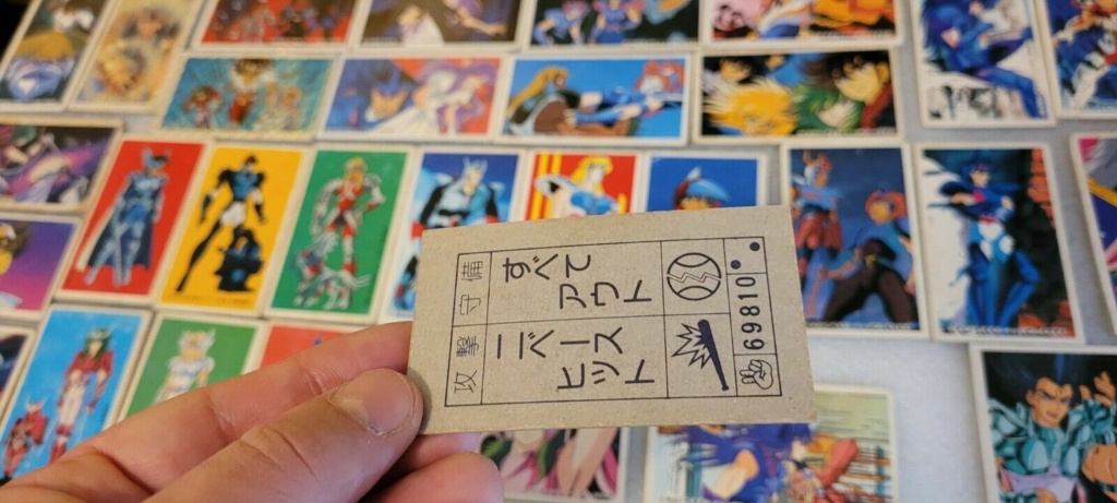 Cartes Menko Saint Seiya 1987 927