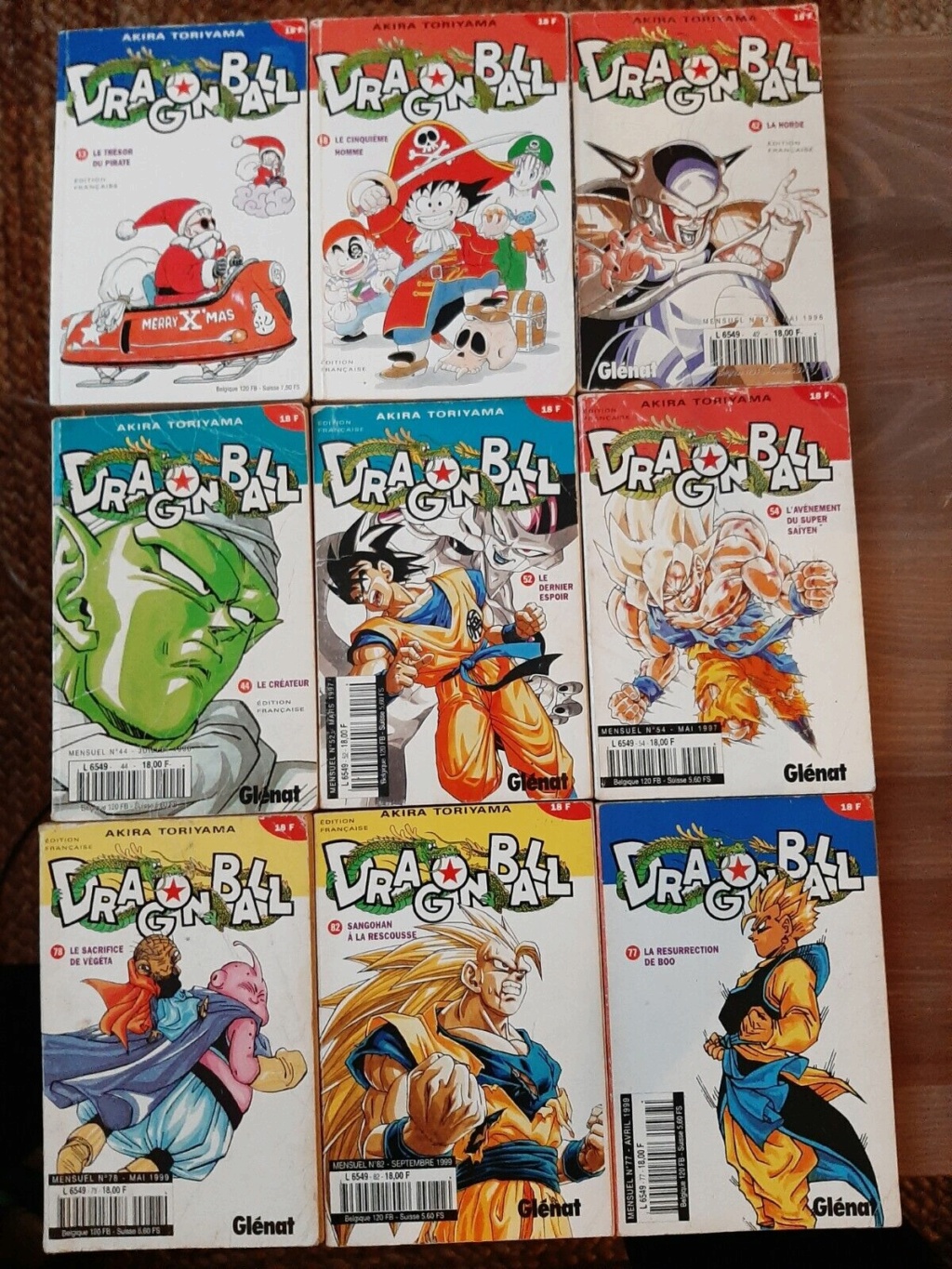 Manga Dragon Ball première édition vendu en kiosque A96