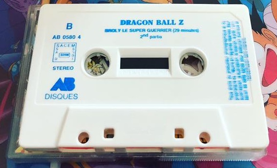 Les K7 audio des films Dragon Ball Z B11