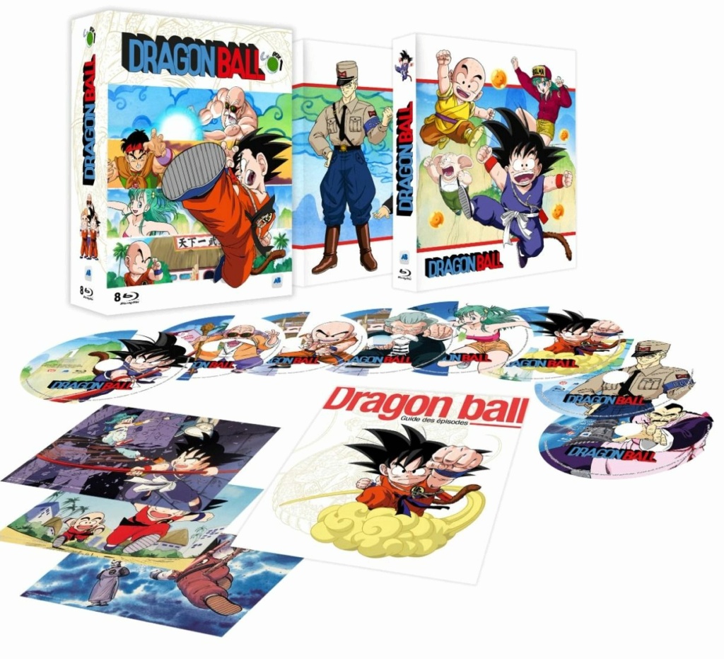 Les Blu-ray Dragon Ball Dragon40