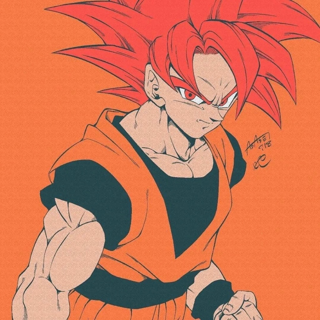 Fan arts Goku et ses transformations E13