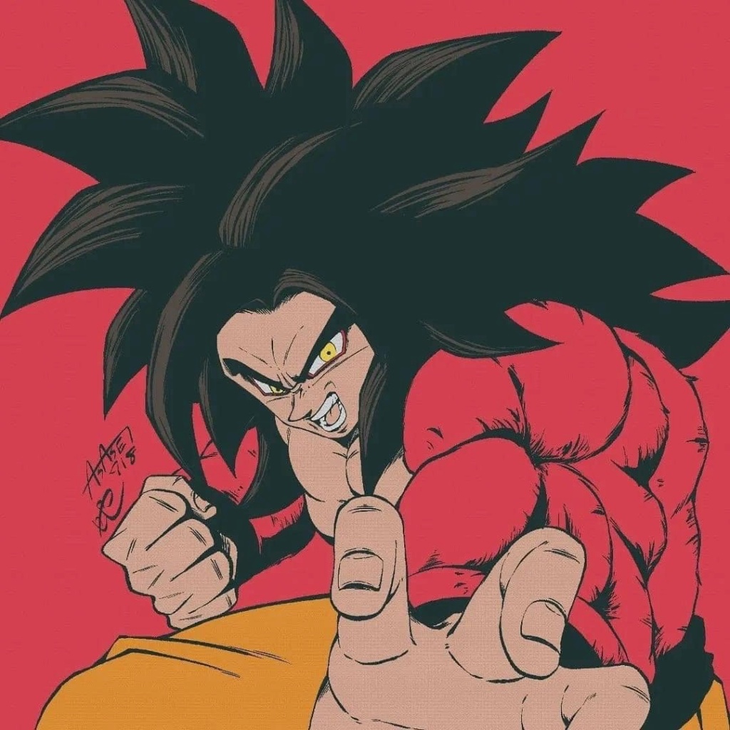 Fan arts Goku et ses transformations I10