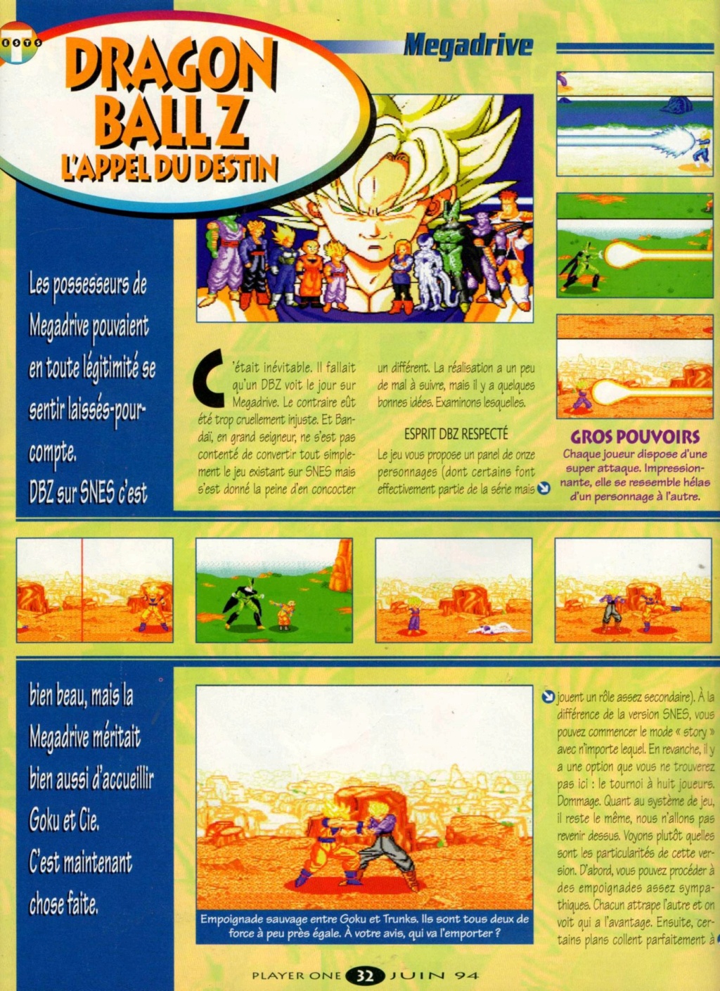 Dragon Ball Z L'appel du destin (MD) Player10