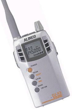 DJ-X3 - Scanner portable de poche Alinco10