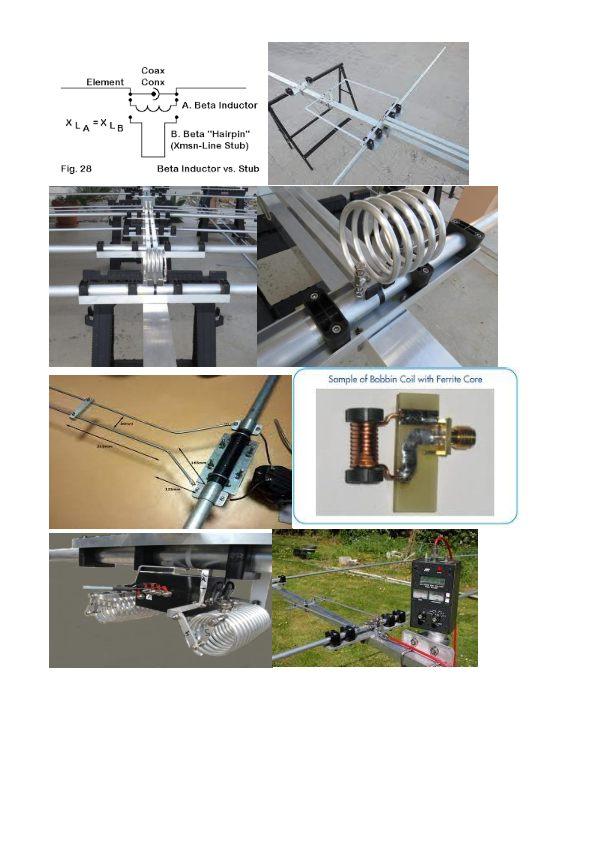 méthode pour faire correspondre l'impédance à 50 ohms coaxial. Image417