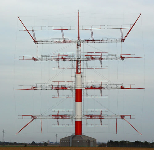 Les antennes de RFI à Issoudun Rfi410
