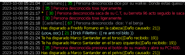 [Reporte PK +NiP--Forzar rol] Marcos santander-Freddy Romano Captur33