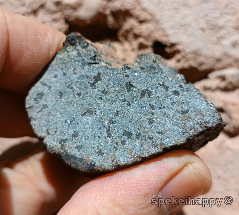 Est-ce une météorite martienne ou une pierre terrestre ? 8dag1110