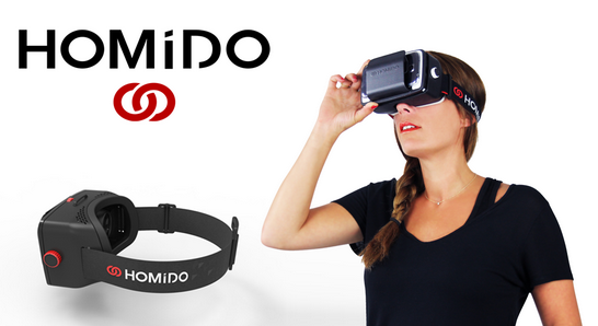 Homido présente son premier casque de réalité virtuelle Homido10