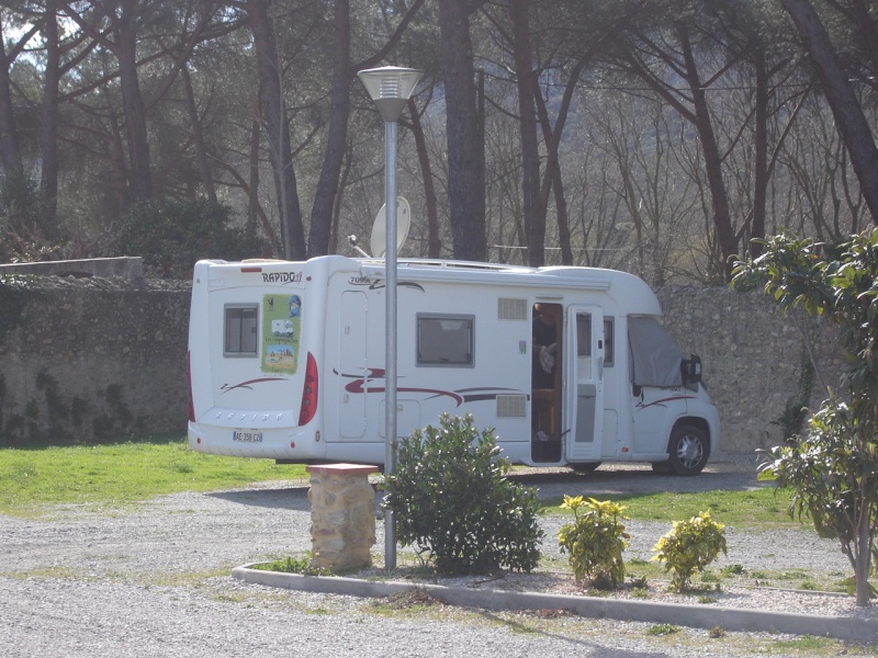 Aires / Parkings / Campings avant Espagne (côté méditerranée 00510